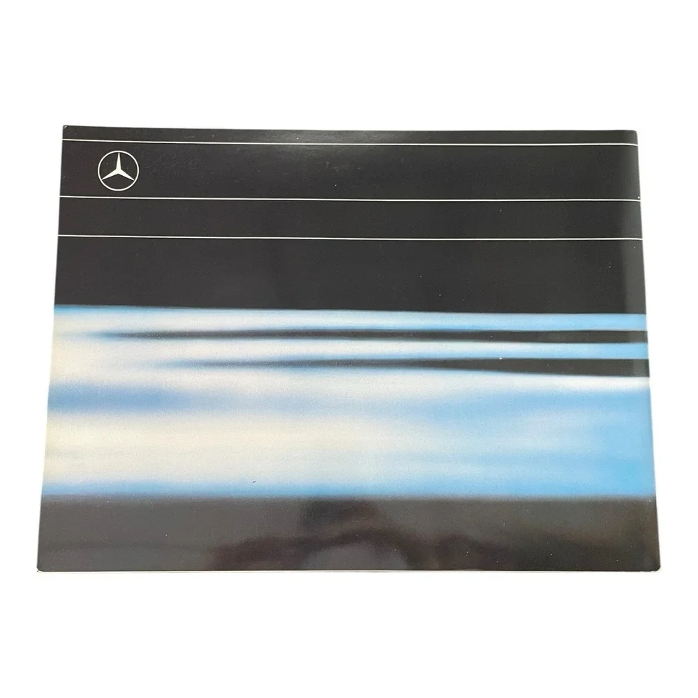 1981 Mercedes Benz‎ S-class W126 US Brochure 380SEL 300SD 1st Year Sales Catalog
